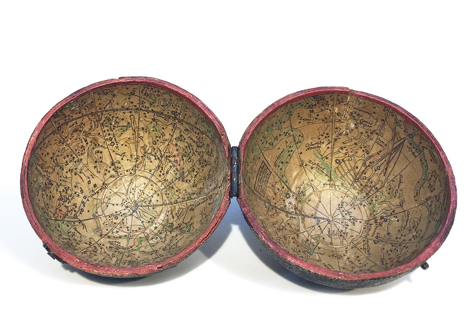 English Pocket Globe, London, Circa 1775-1798 For Sale 2