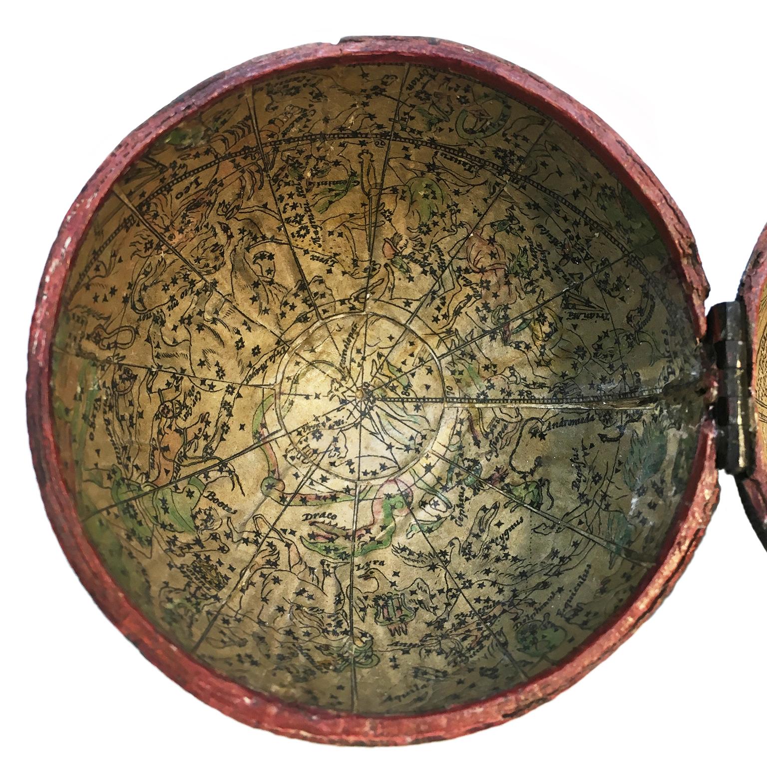 Anglais Pocket Globe, Londres, vers 1775-1798 en vente 5