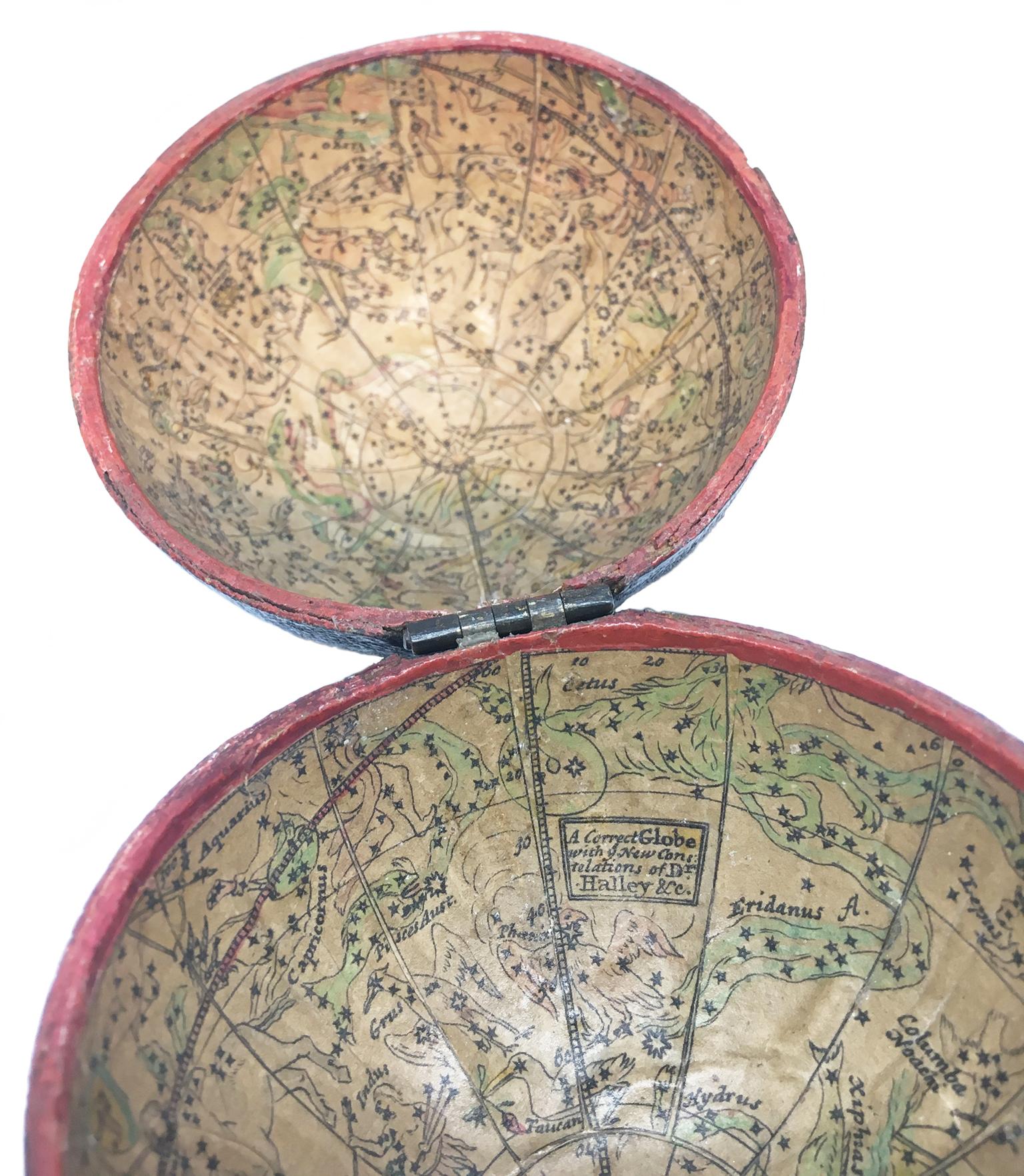 English Pocket Globe, London, Circa 1775-1798 For Sale 4
