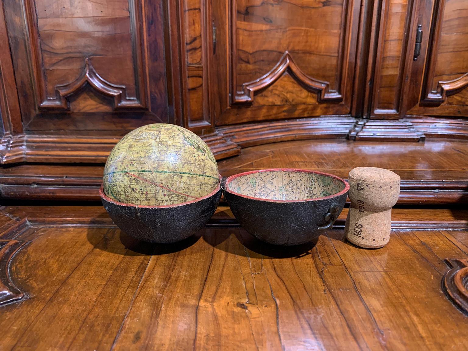 English Pocket Globe, London, Circa 1775-1798 For Sale 7