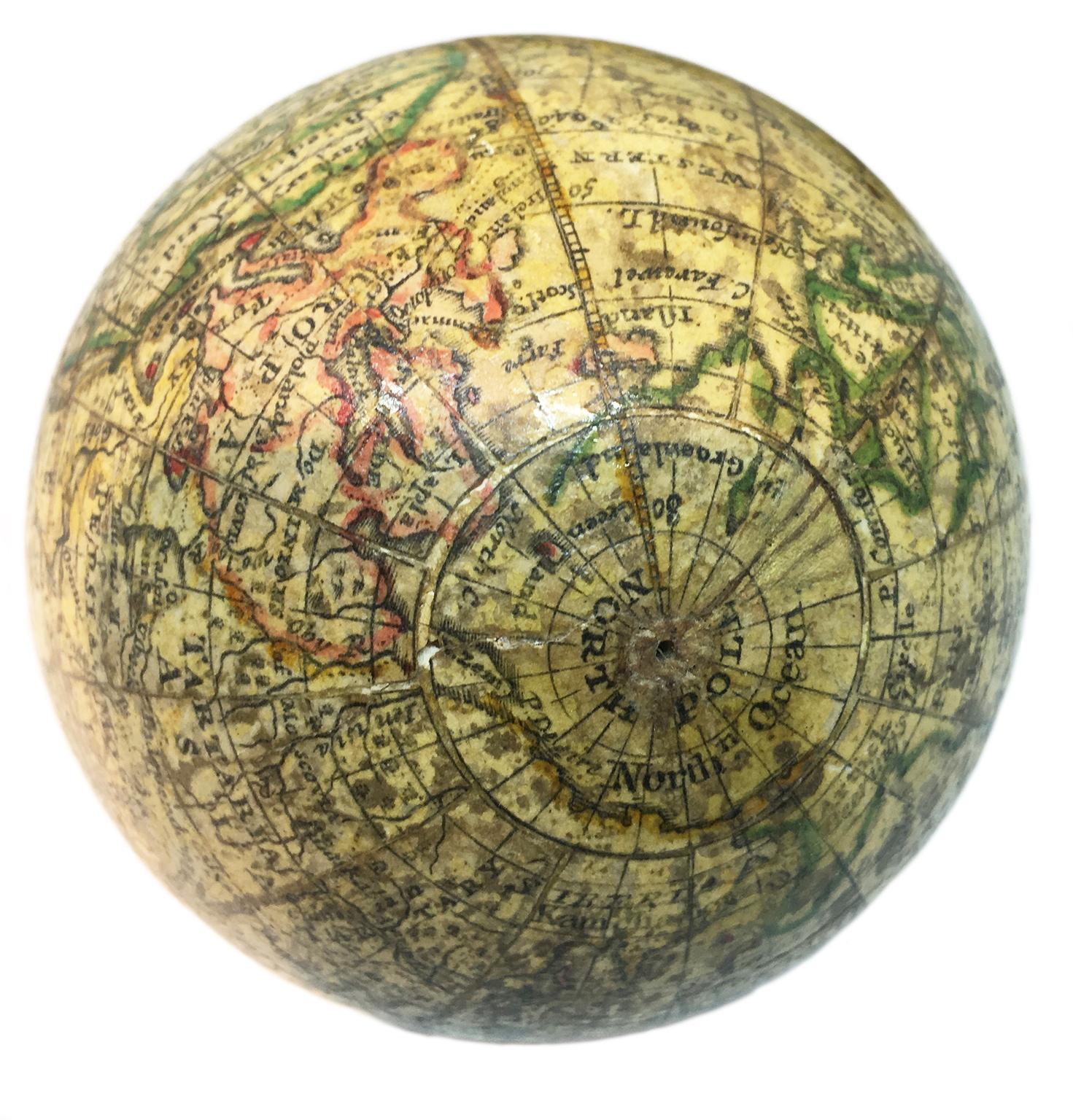 Anglais Pocket Globe, Londres, vers 1775-1798 en vente 1