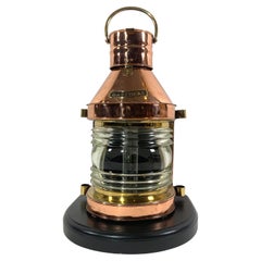 English Polished Ships Masthead Lantern