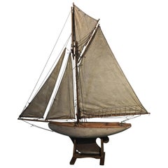 Antique English Pond Yacht