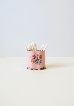 English Porcelain Cigarette Holder by Arthur Bowker for Staffordshire