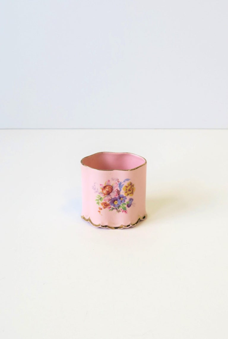 English Porcelain Cigarette Holder by Arthur Bowker for Staffordshire For  Sale at 1stDibs