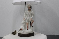 English Porcelain Figure Titled "The Lion Slayer"