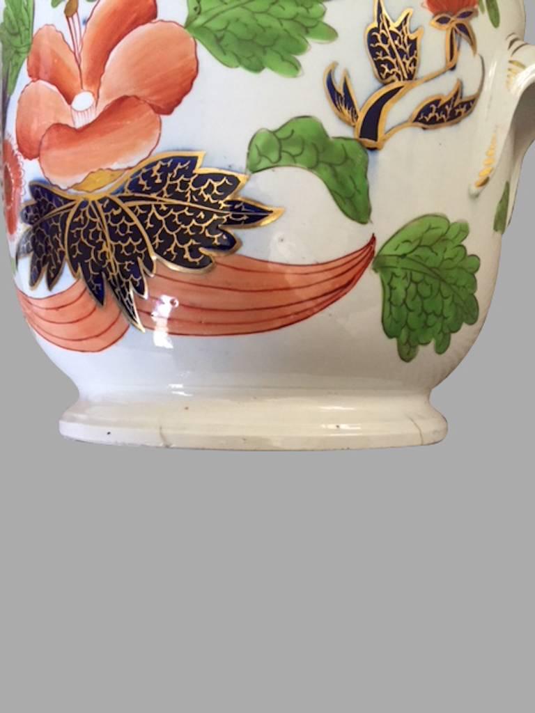 English Porcelain Fruit or Ice Cooler in the Chinese Imari Pattern 9
