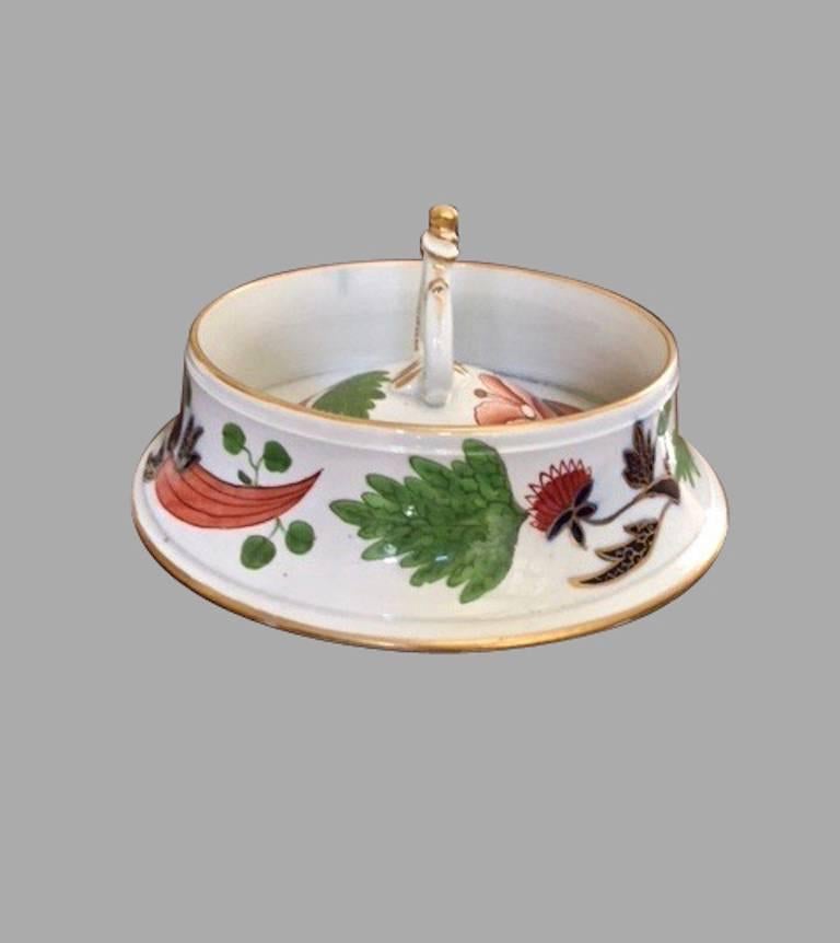 19th Century English Porcelain Fruit or Ice Cooler in the Chinese Imari Pattern