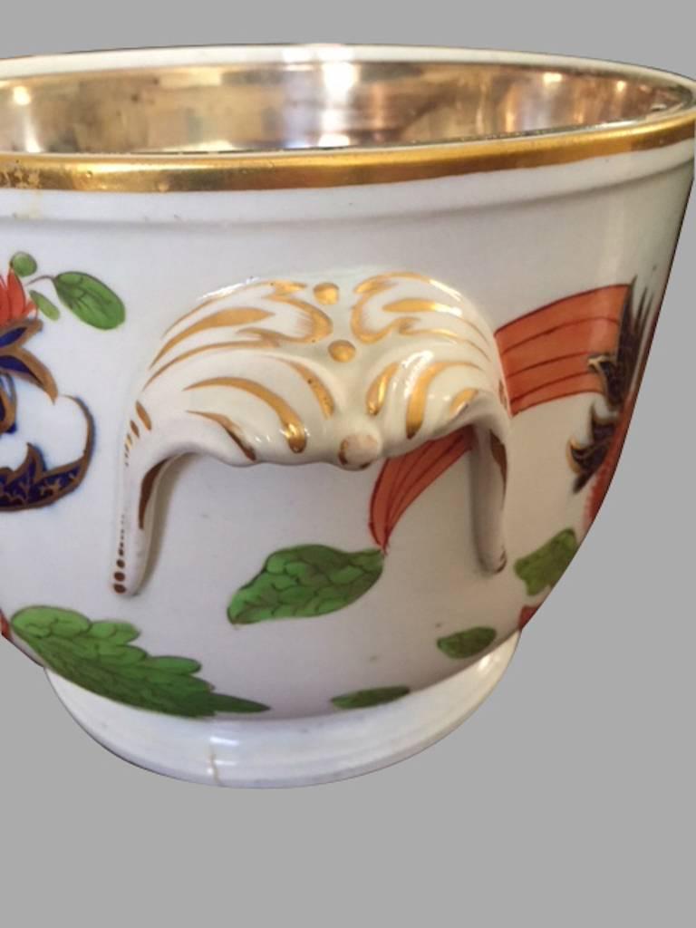 English Porcelain Fruit or Ice Cooler in the Chinese Imari Pattern 4