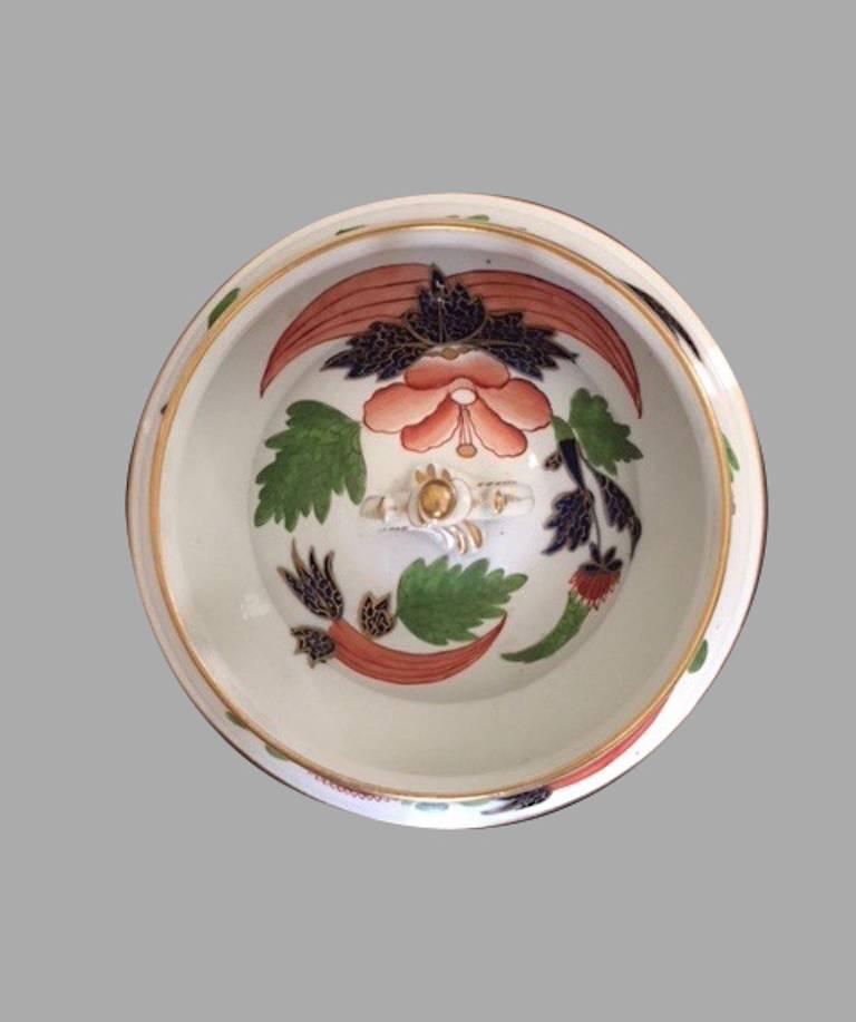 English Porcelain Fruit or Ice Cooler in the Chinese Imari Pattern 5