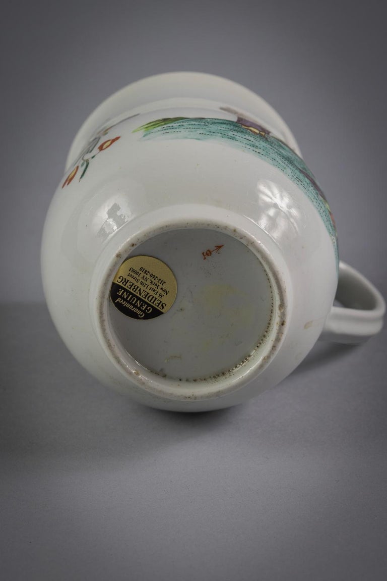 English Porcelain Mug, "Beckoning China Man", Worcester, circa 1756 For