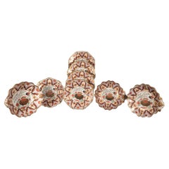 Servizio di porcellana inglese Part One Dessert Japan Pattern, fabbrica Hammersley
