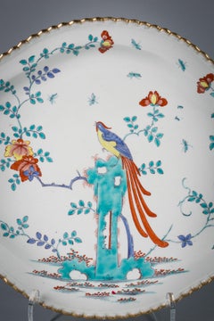 English Porcelain Platter, Worcester, circa 1760