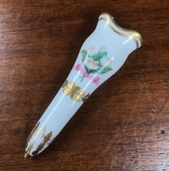 English Porcelain Posy Holder, October 13th 1847, Attr. Minton