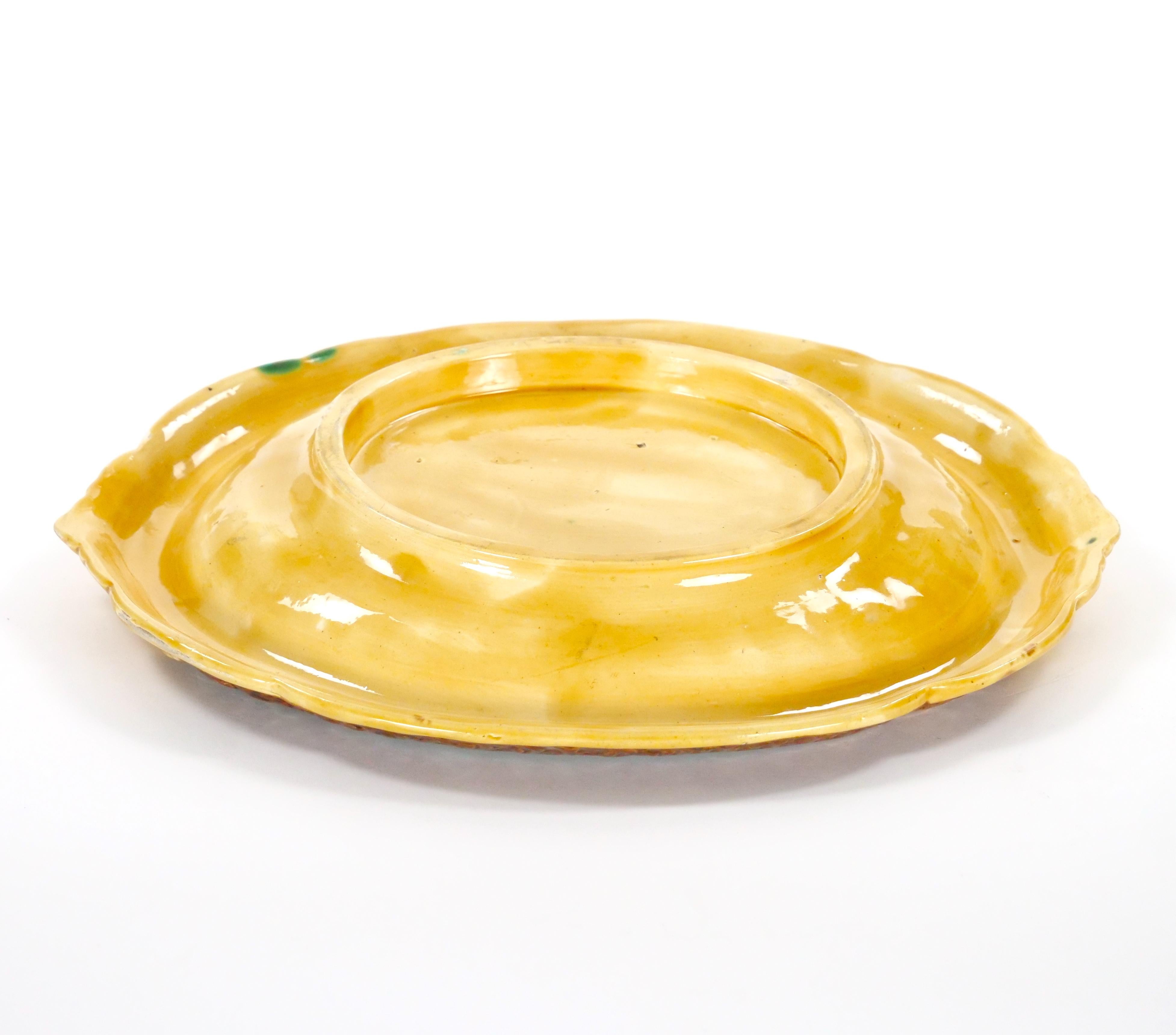 Vajilla inglesa de porcelana mayólica victoriana Pieza decorativa en venta 2