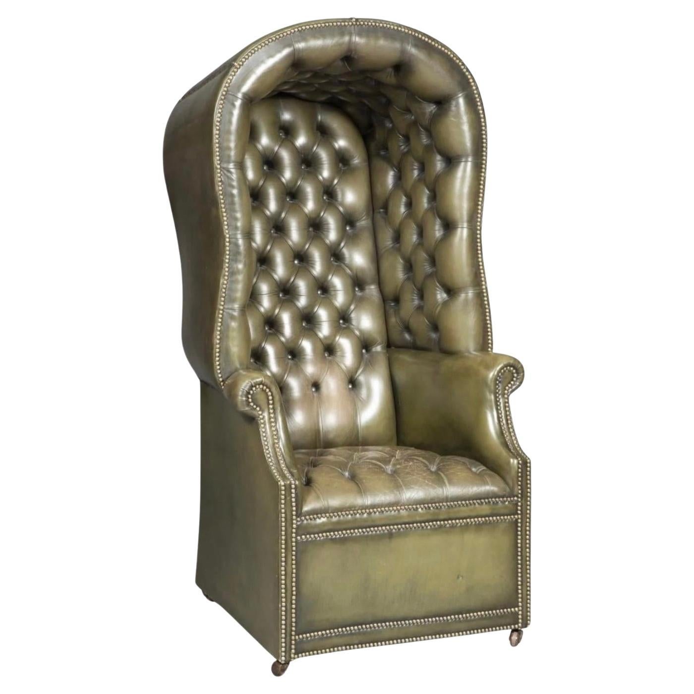 English Porter's Chair For Sale