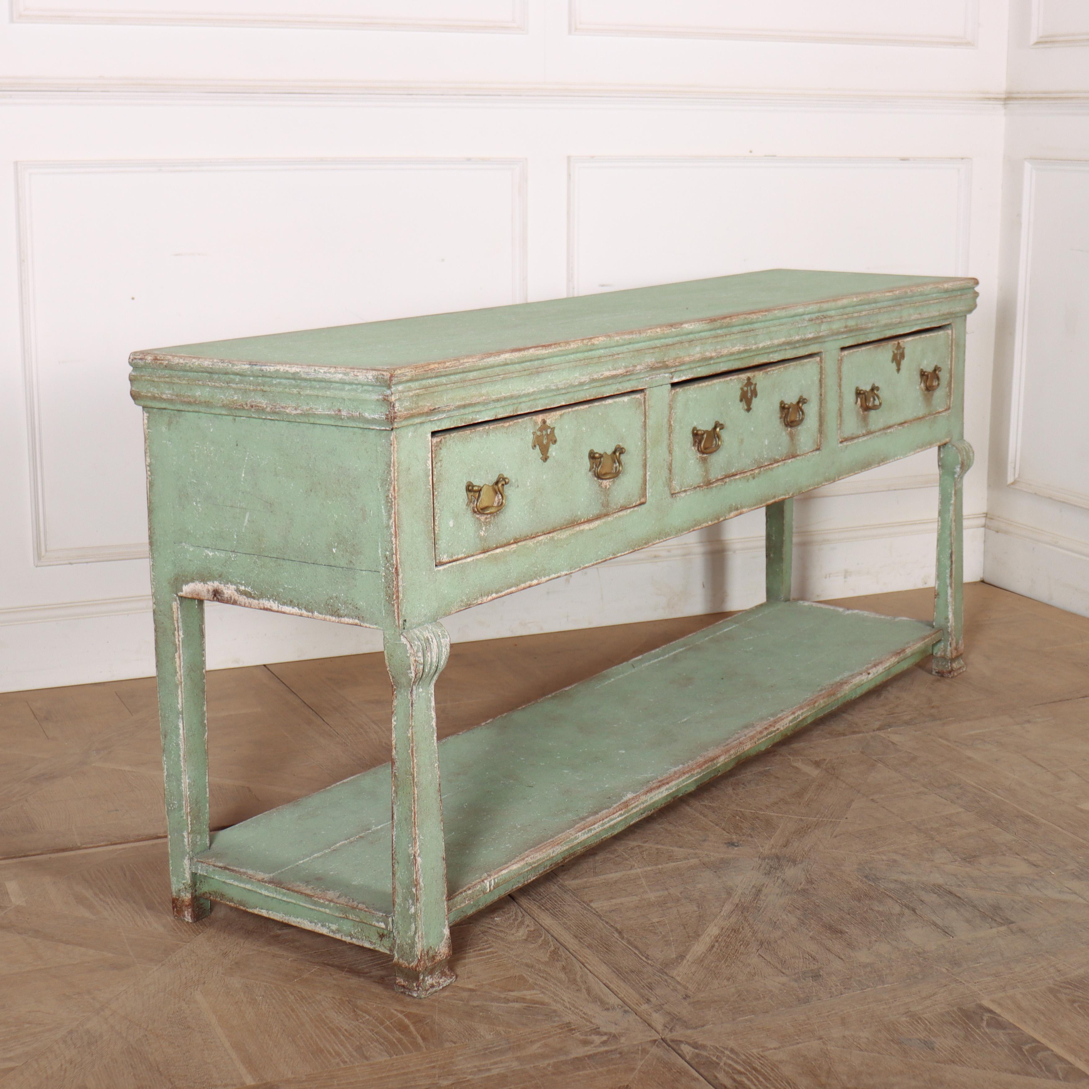 English Potboard Dresser Base/ Sideboard For Sale 3