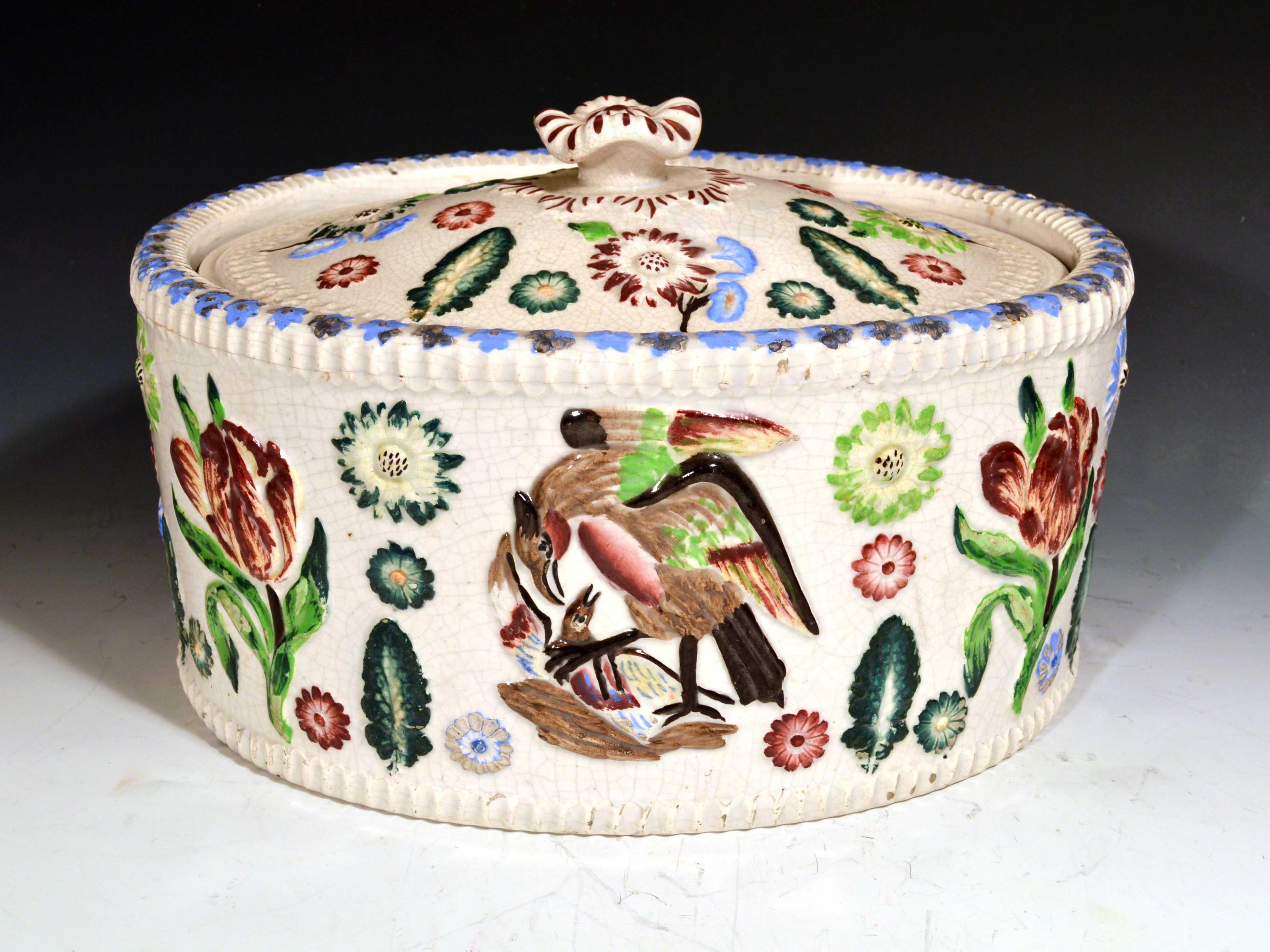 English Pottery Game Tureen, 19th Century For Sale 5