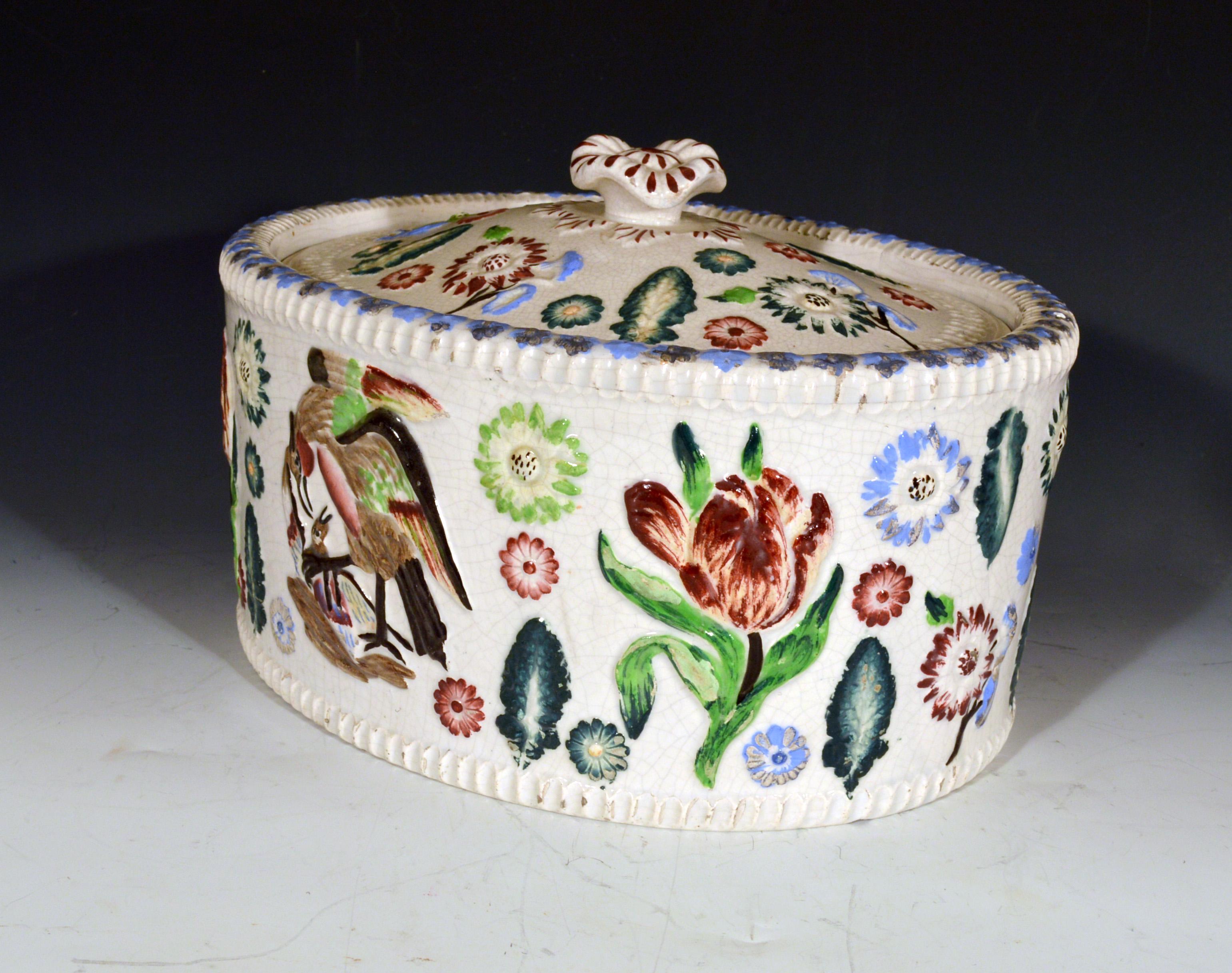 English Pottery Game Tureen, 19th Century In Good Condition For Sale In Downingtown, PA