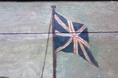 English Provincial School Oil on Panel of Windsor Castle Horton Lodge circa 1770