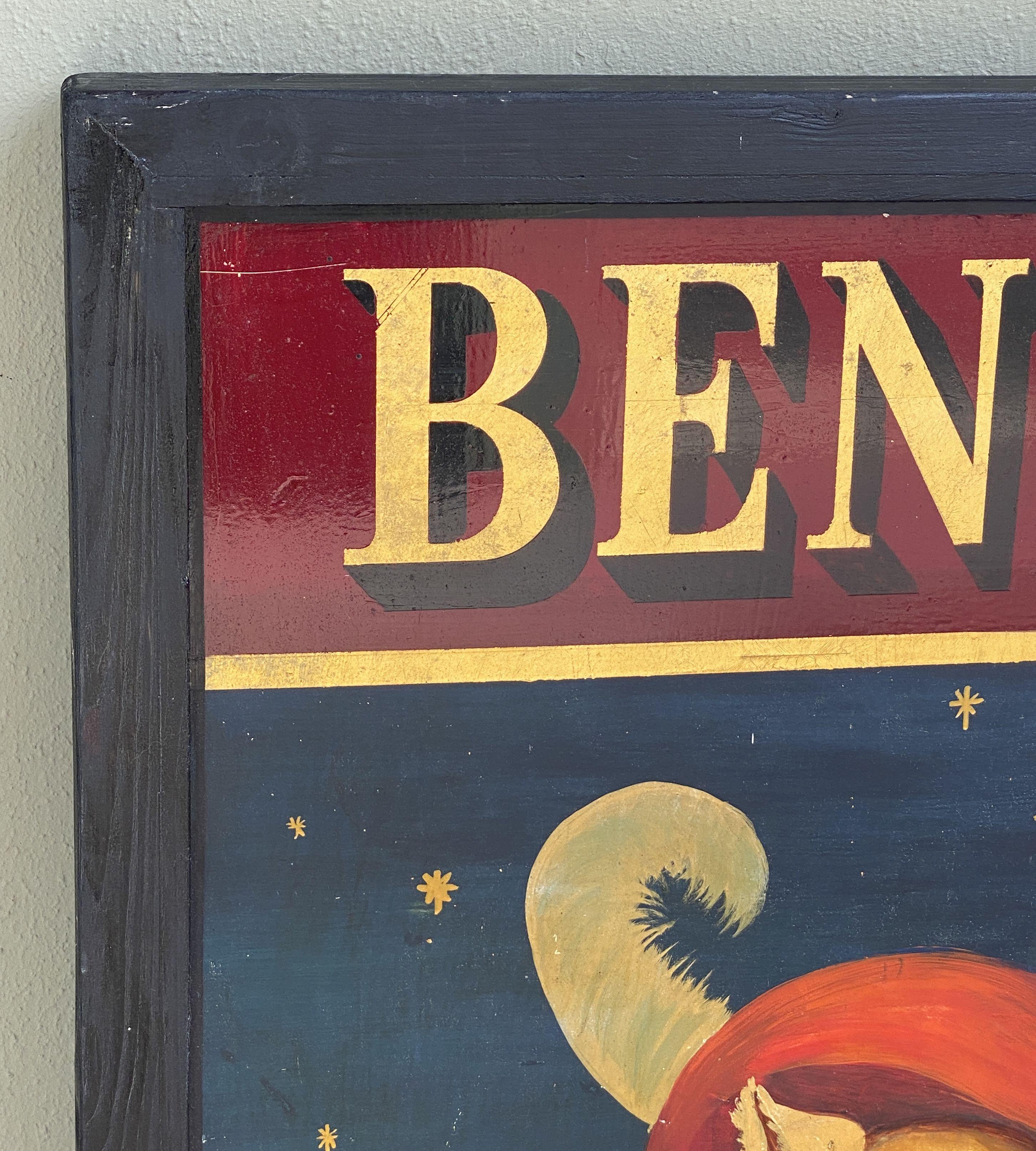 Englisches Pub-Schild, „Benskins (Puss in Stiefeln)“ (20. Jahrhundert) im Angebot