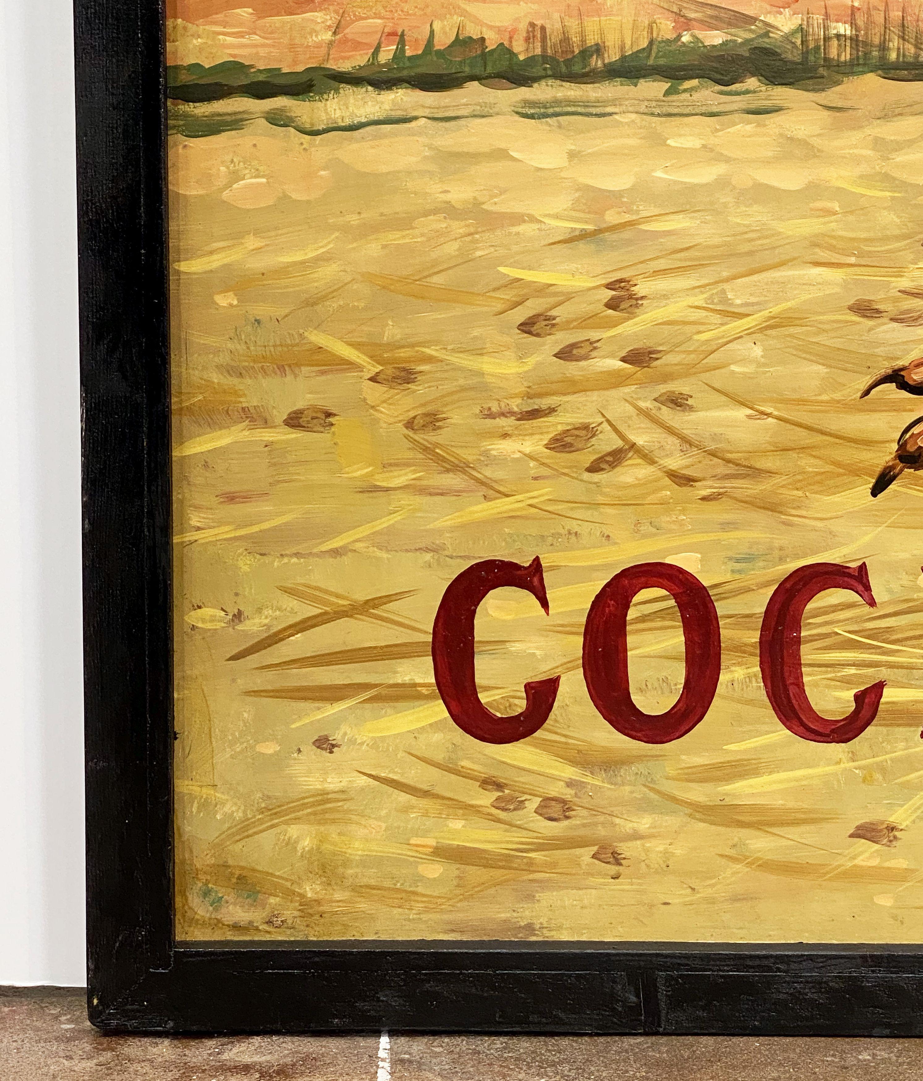 English Pub Sign, 'Cock Tavern' 2