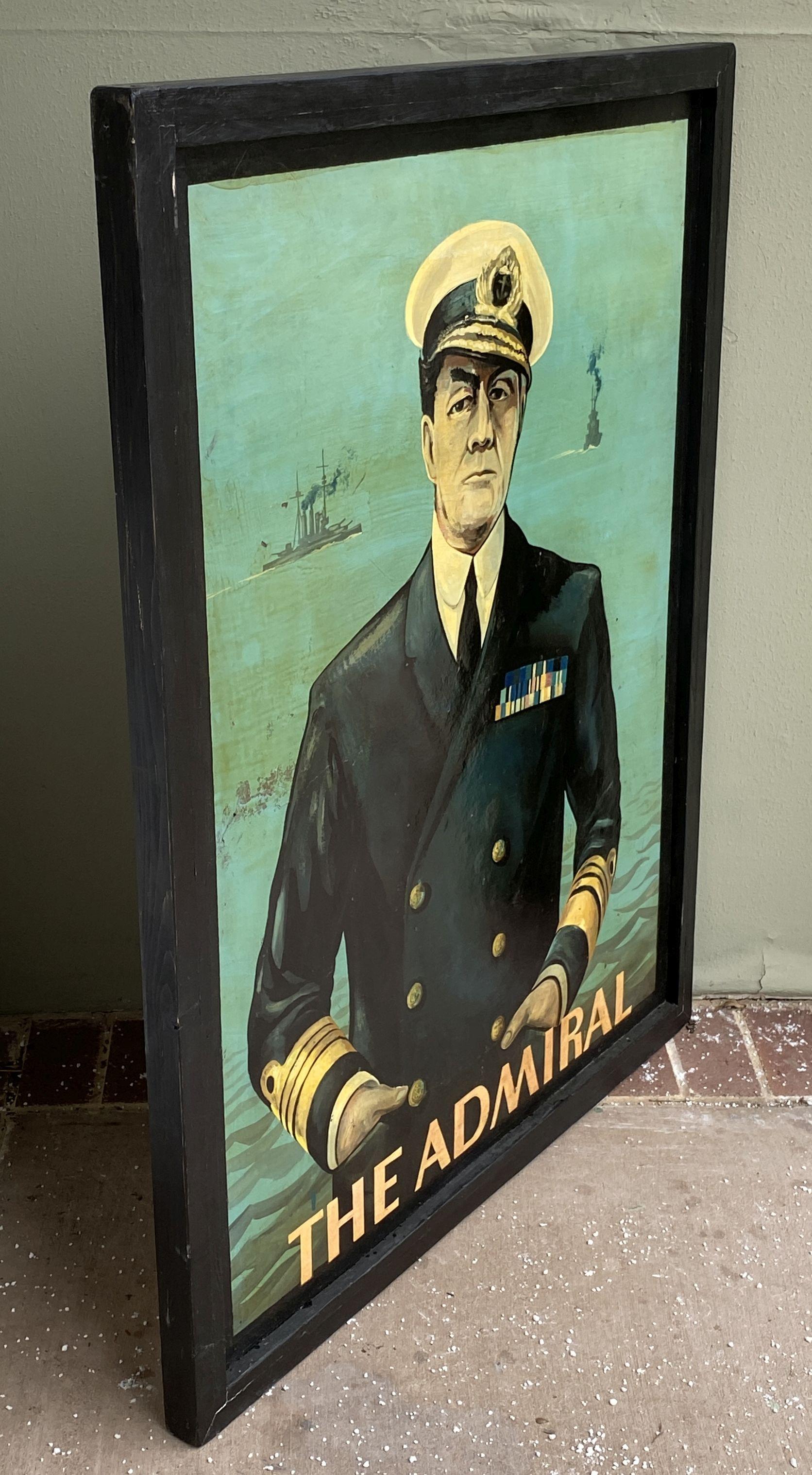 Signe de pub anglaise, « L'amiral » en vente 6