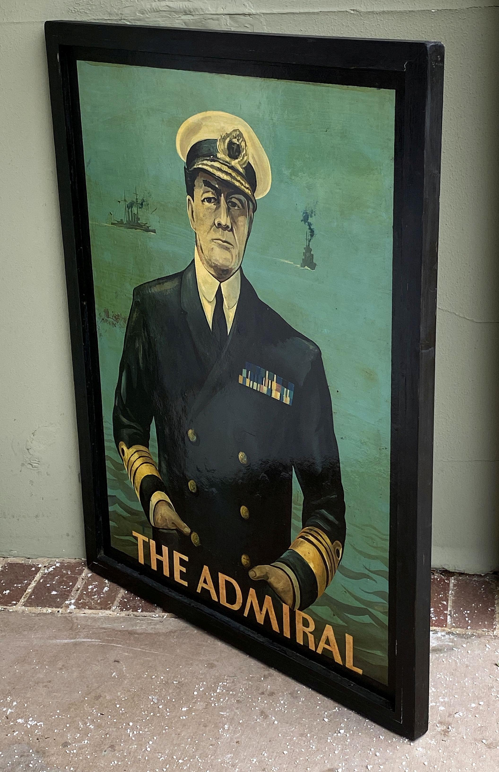 Signe de pub anglaise, « L'amiral » en vente 8