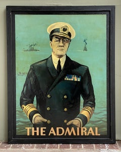English Pub Sign, "The Admiral"
