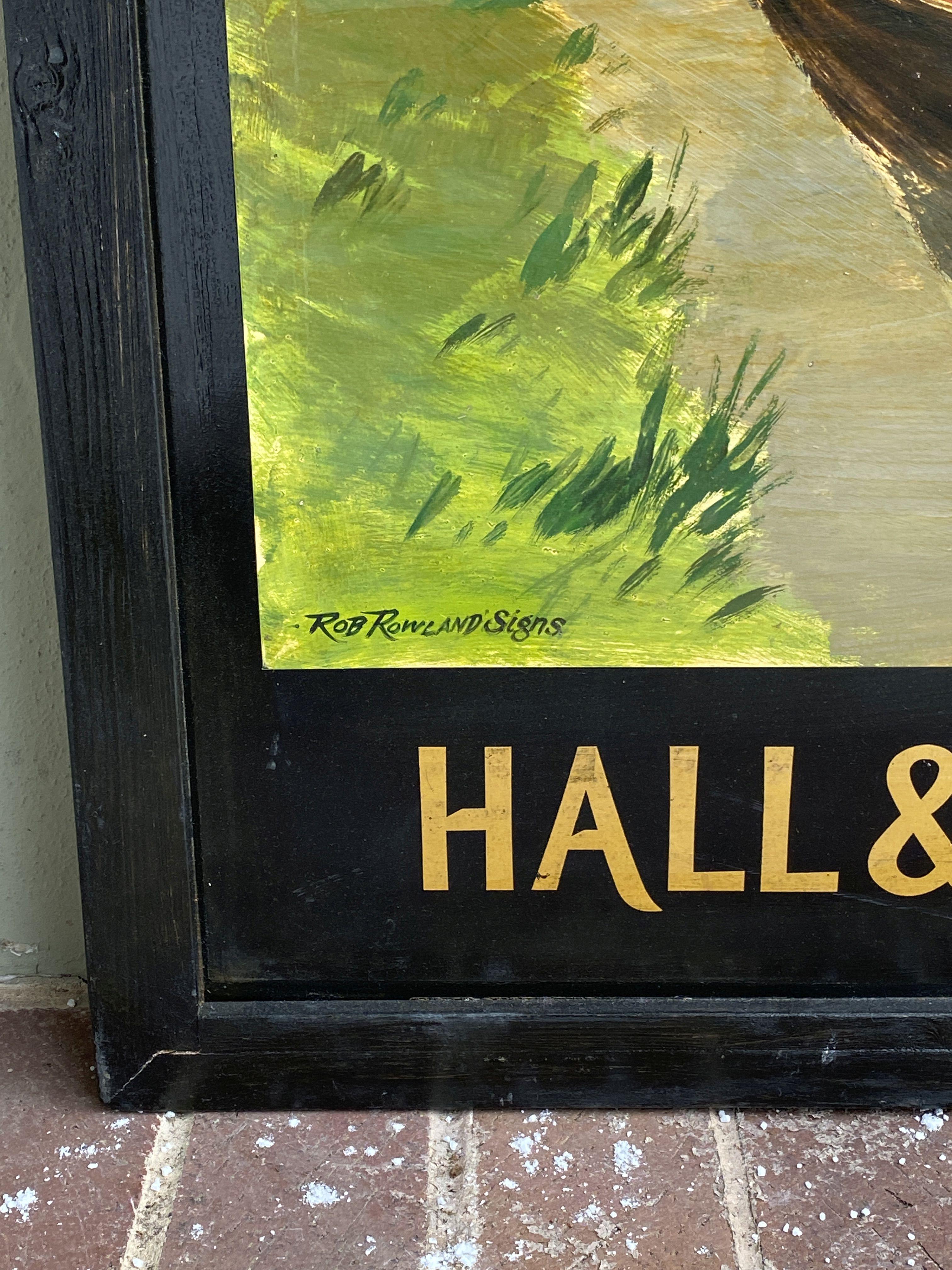 Signe de pub anglaise, « The Anchor - Hall and Woodhouse » en vente 1
