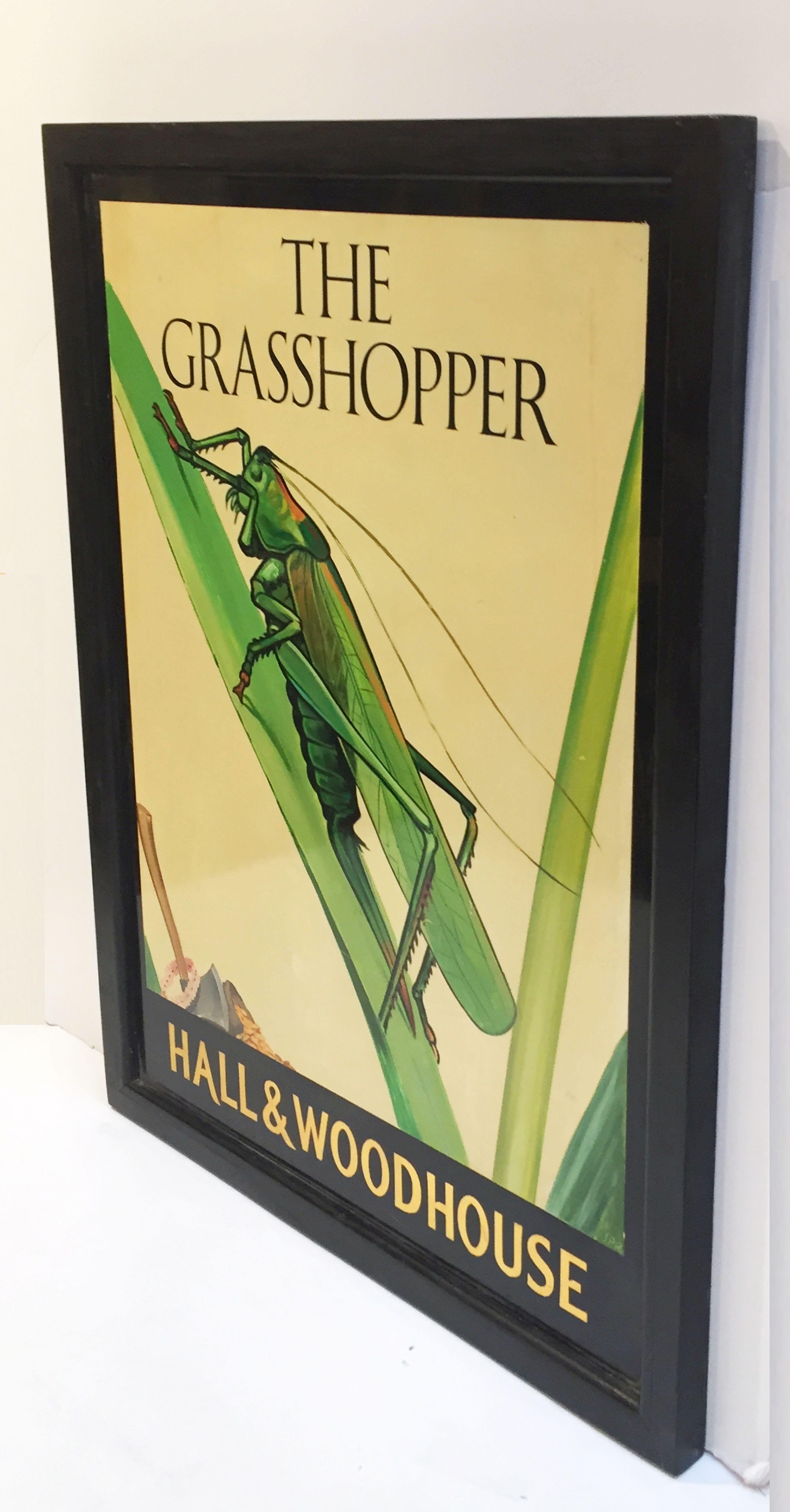 what is a grasshopper a sign of