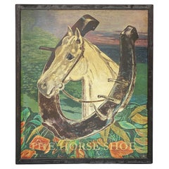 English Pub Sign, 'The Horse Shoe'