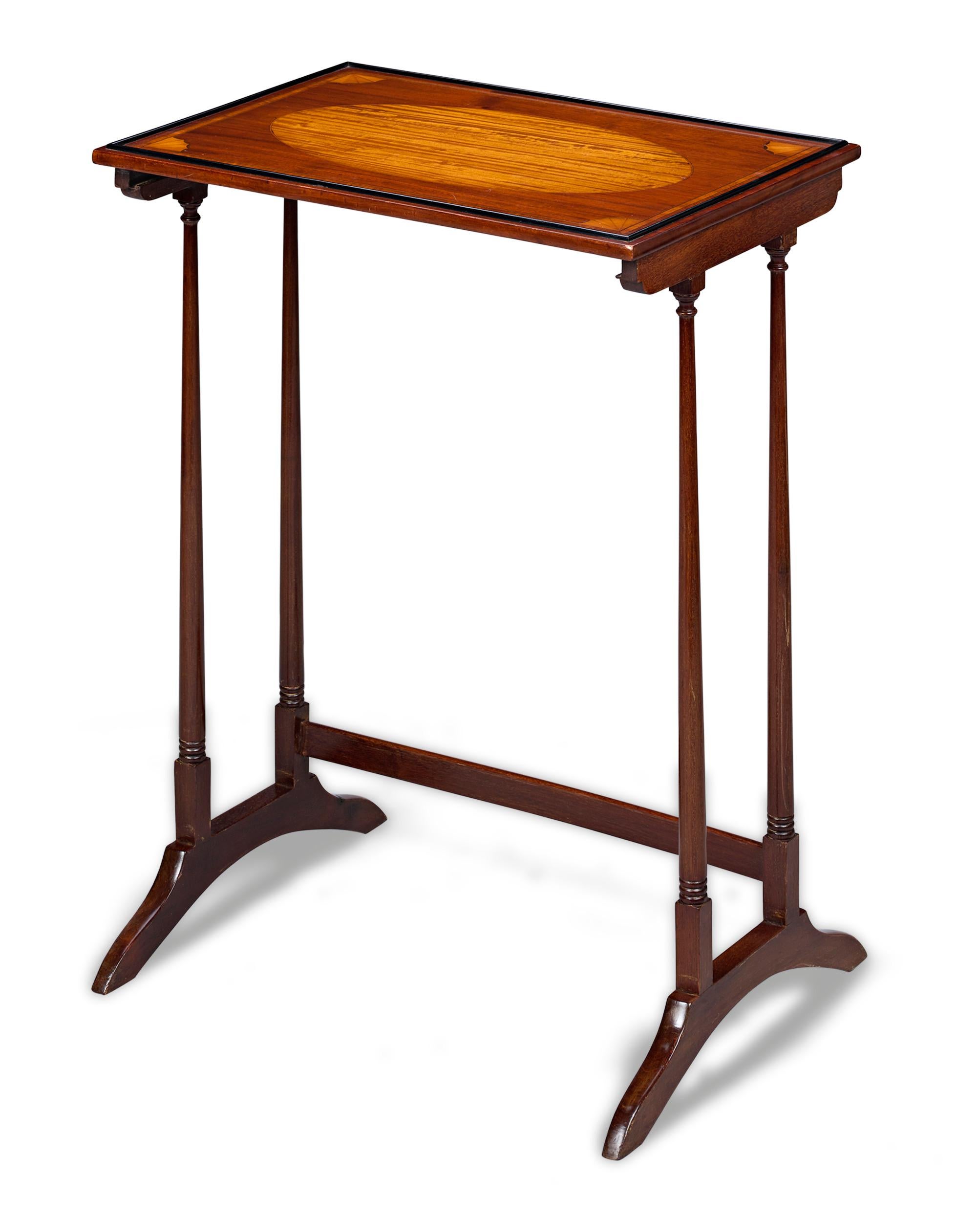 Victorian English Quartetto Nesting Tables