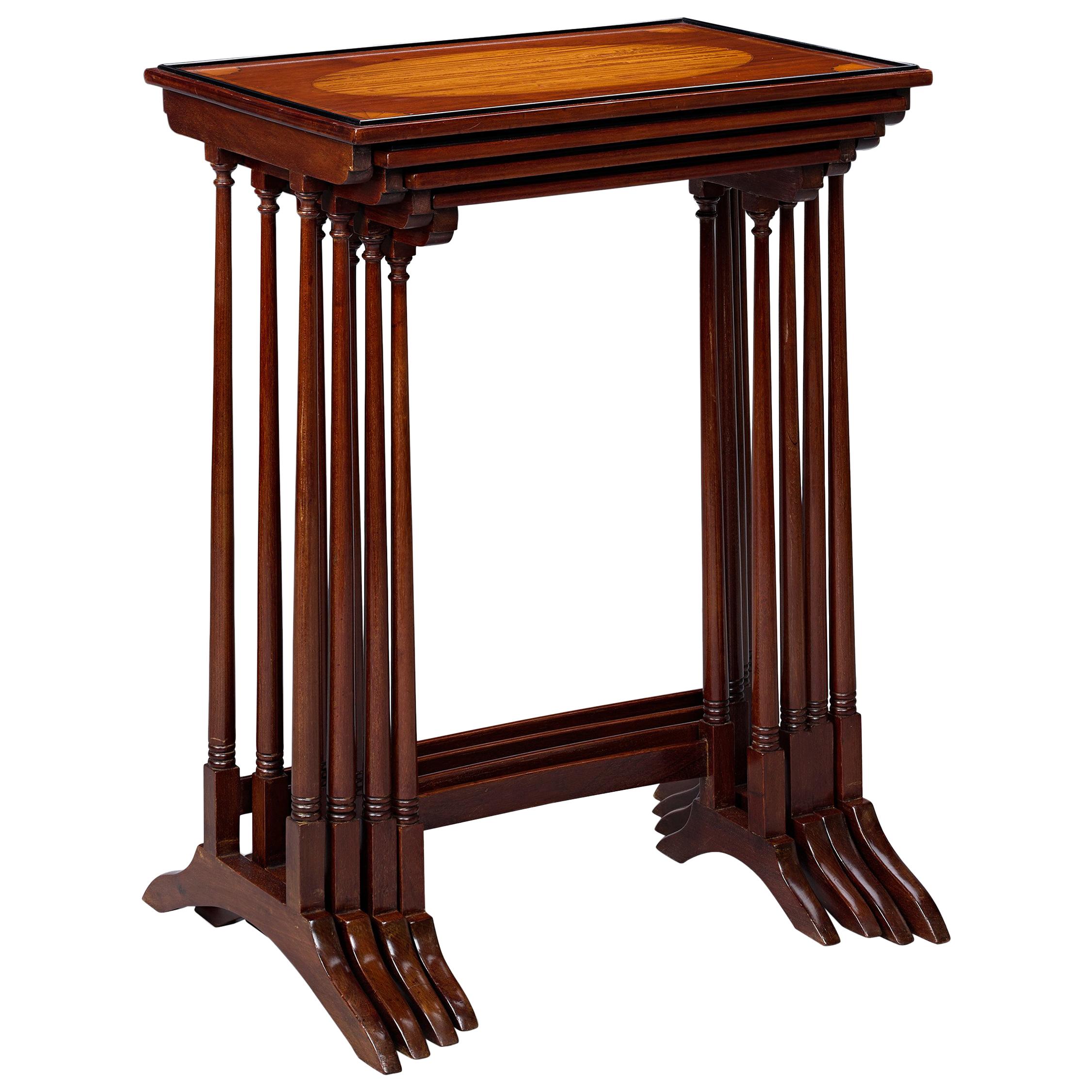 English Quartetto Nesting Tables