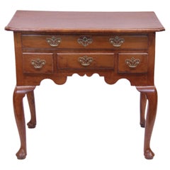 Used  English Queen Anne Cherry Lowboy