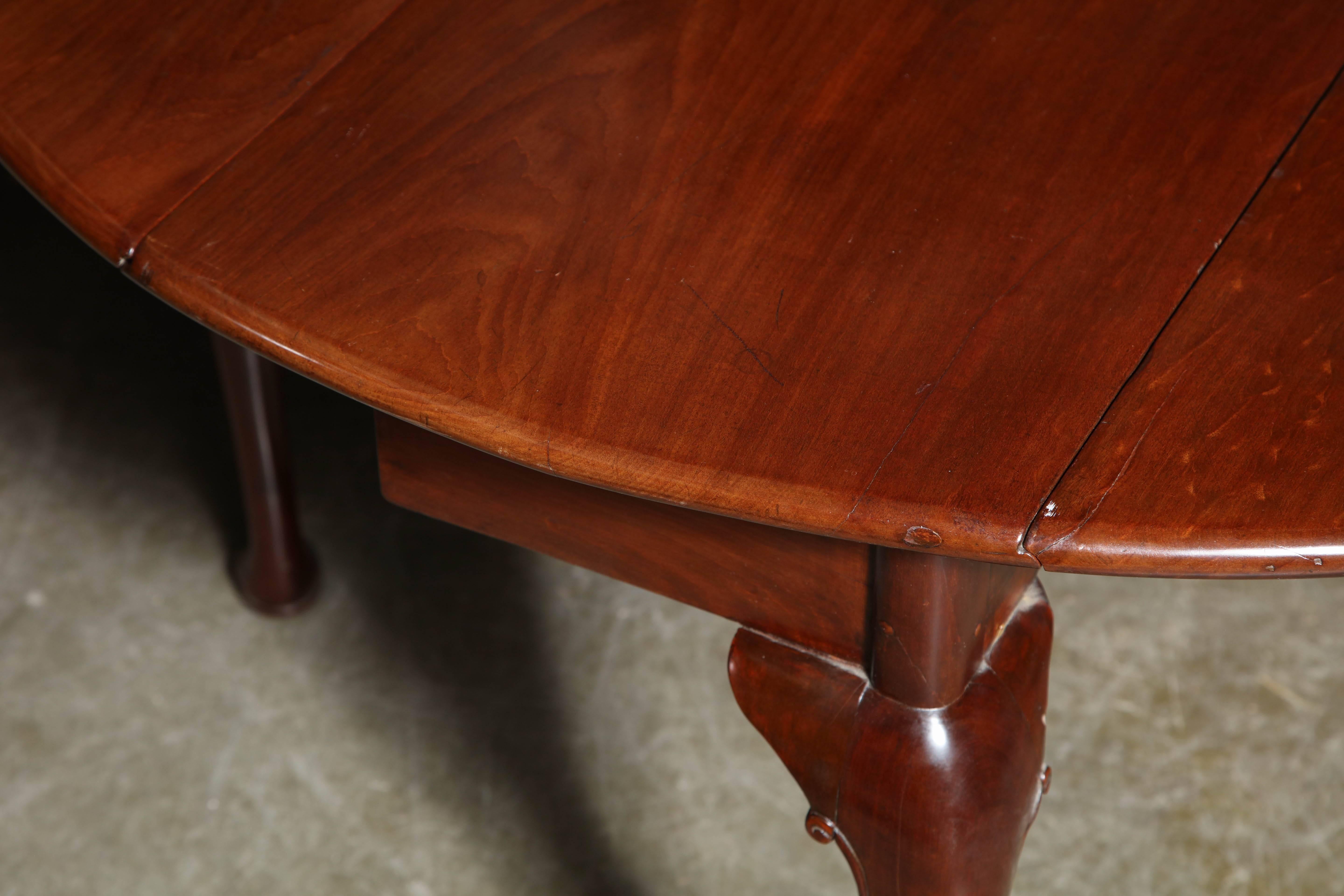 English Queen Anne Drop-Leaf Table 3