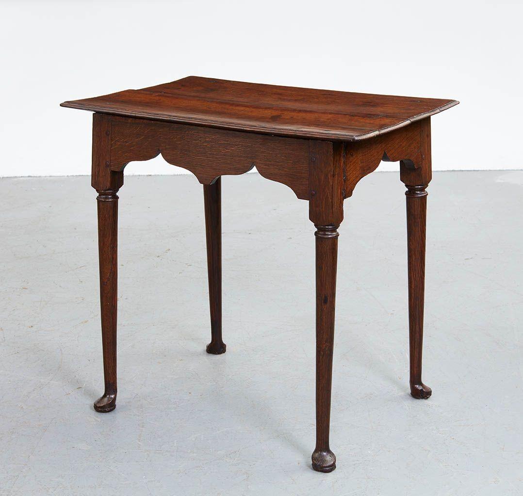 English Queen Anne Padfoot Center Table For Sale 3
