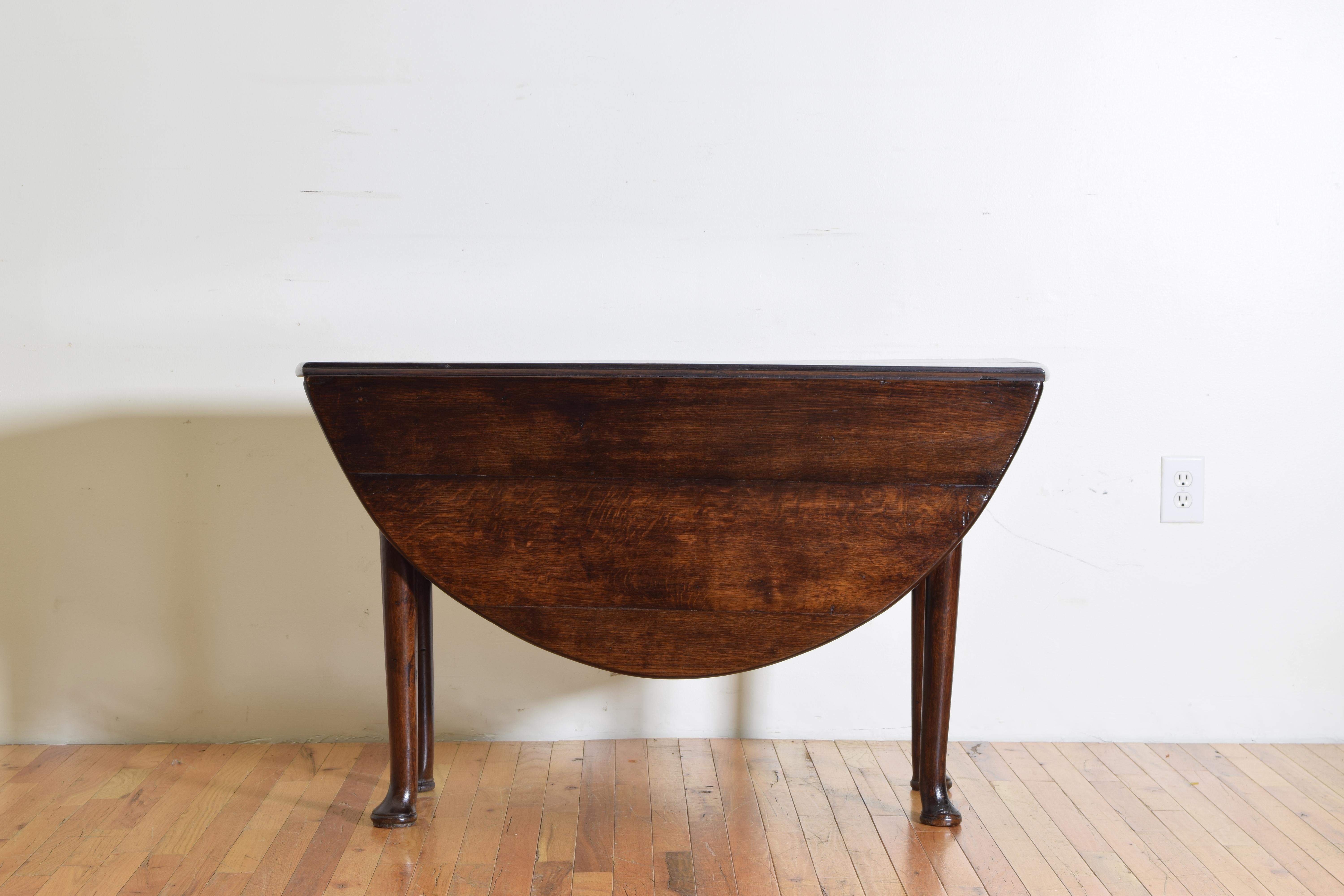 queen anne drop leaf table