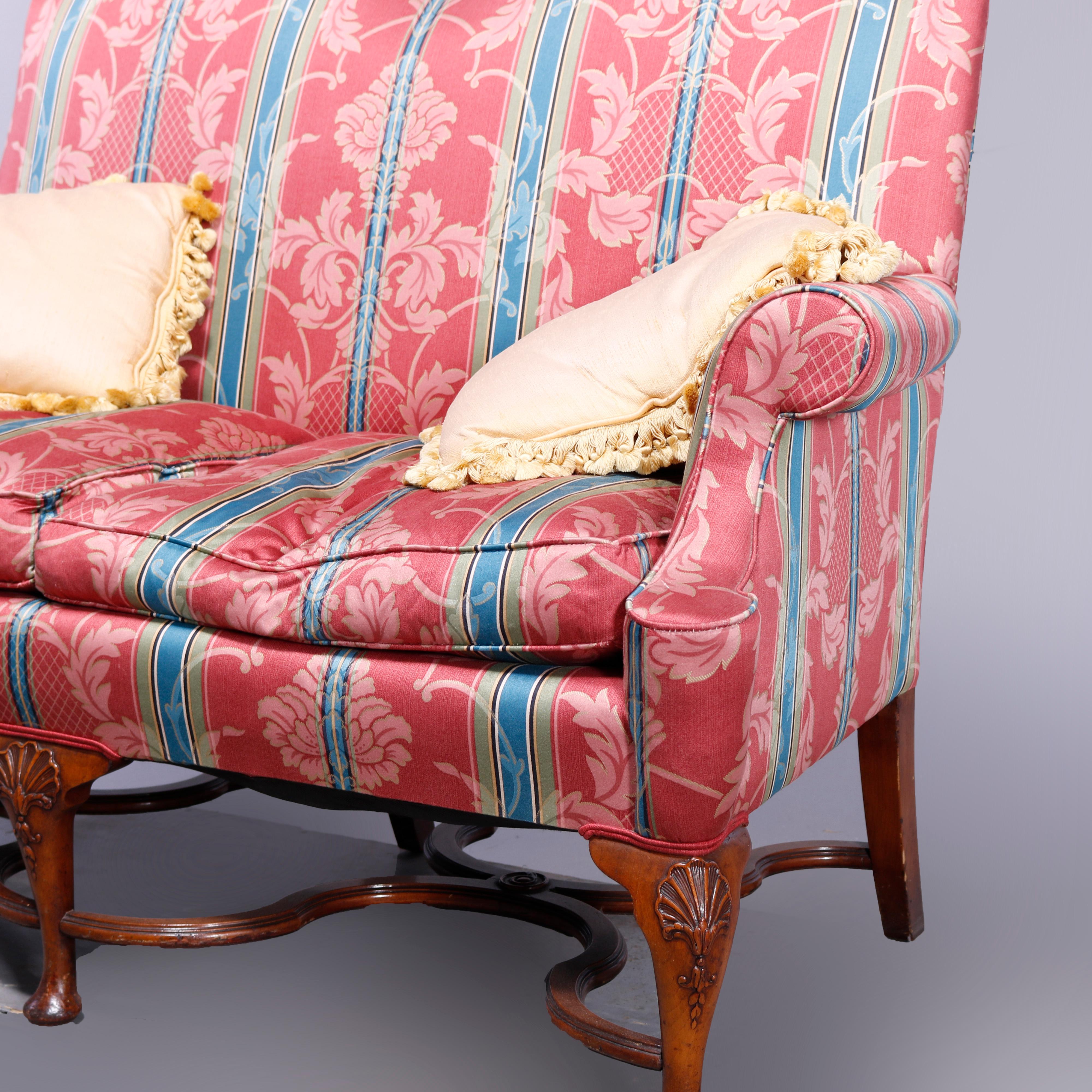 queen anne style sofas