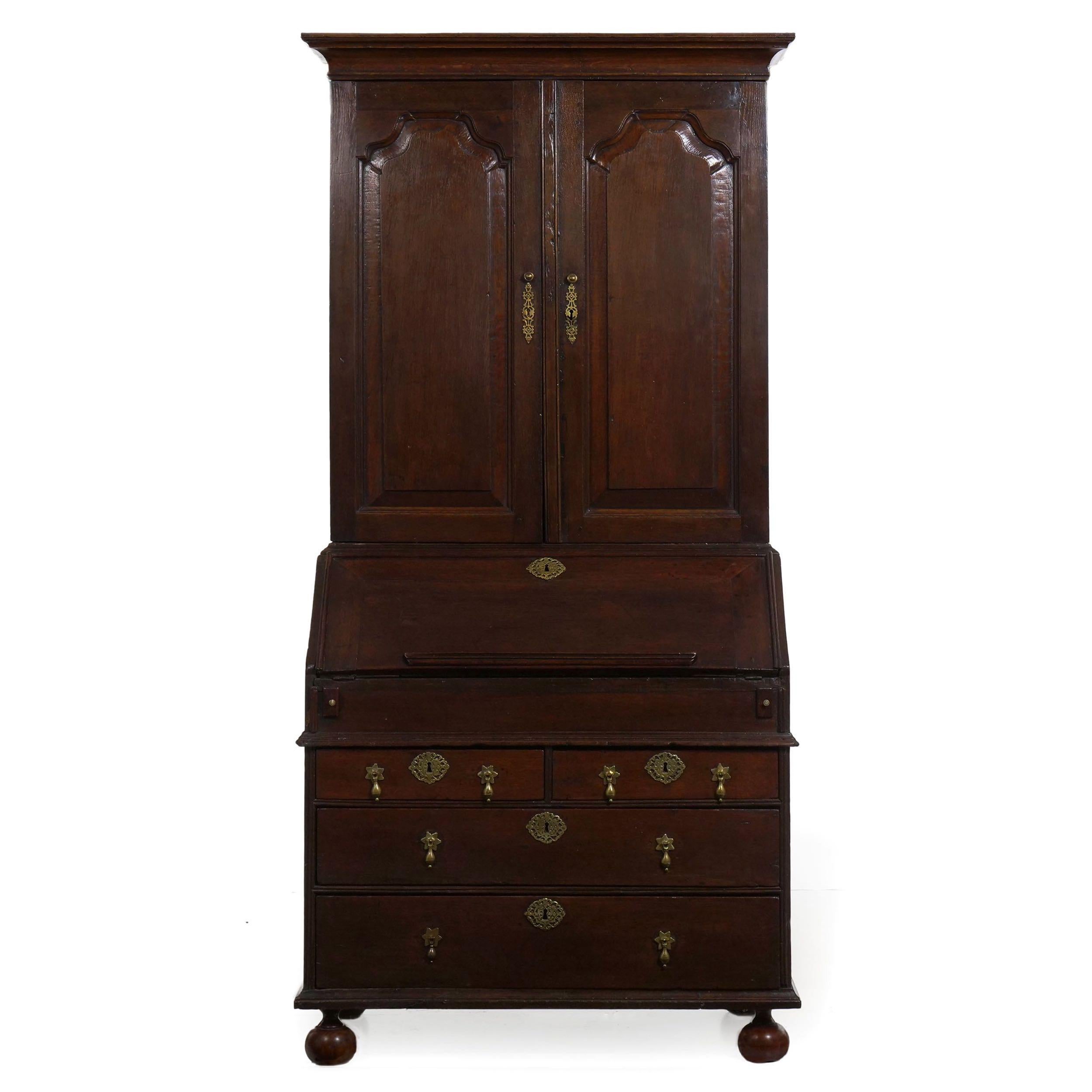 queen anne secretary desk