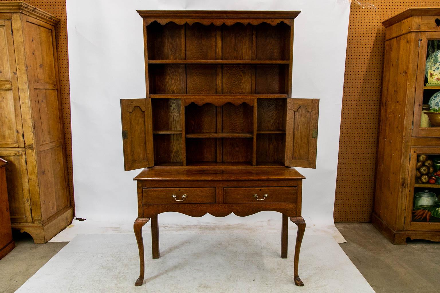English Queen Anne Welsh Dresser 1
