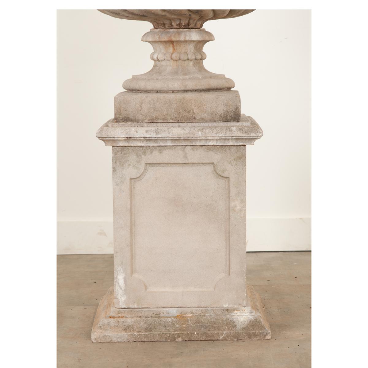 Other English Raised Garden Urn on Pedestal