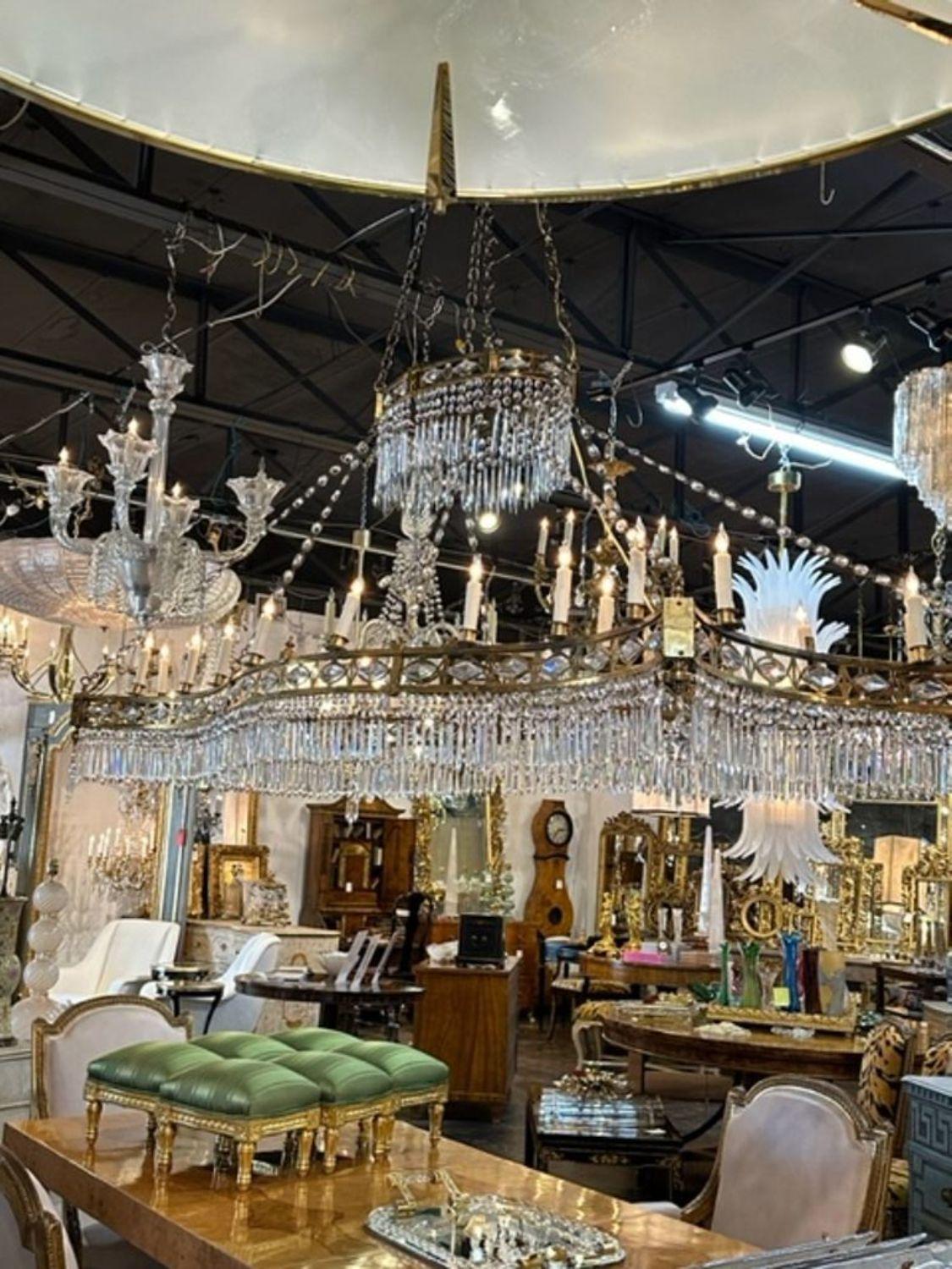 English Rectangular Chandelier 3