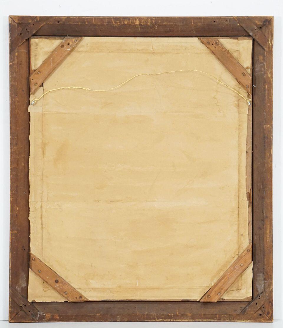 Englischer rechteckiger Spiegel mit Rahmen aus Ahorn und Giltwood (34 1/2 x B 29 3/4) im Angebot 9