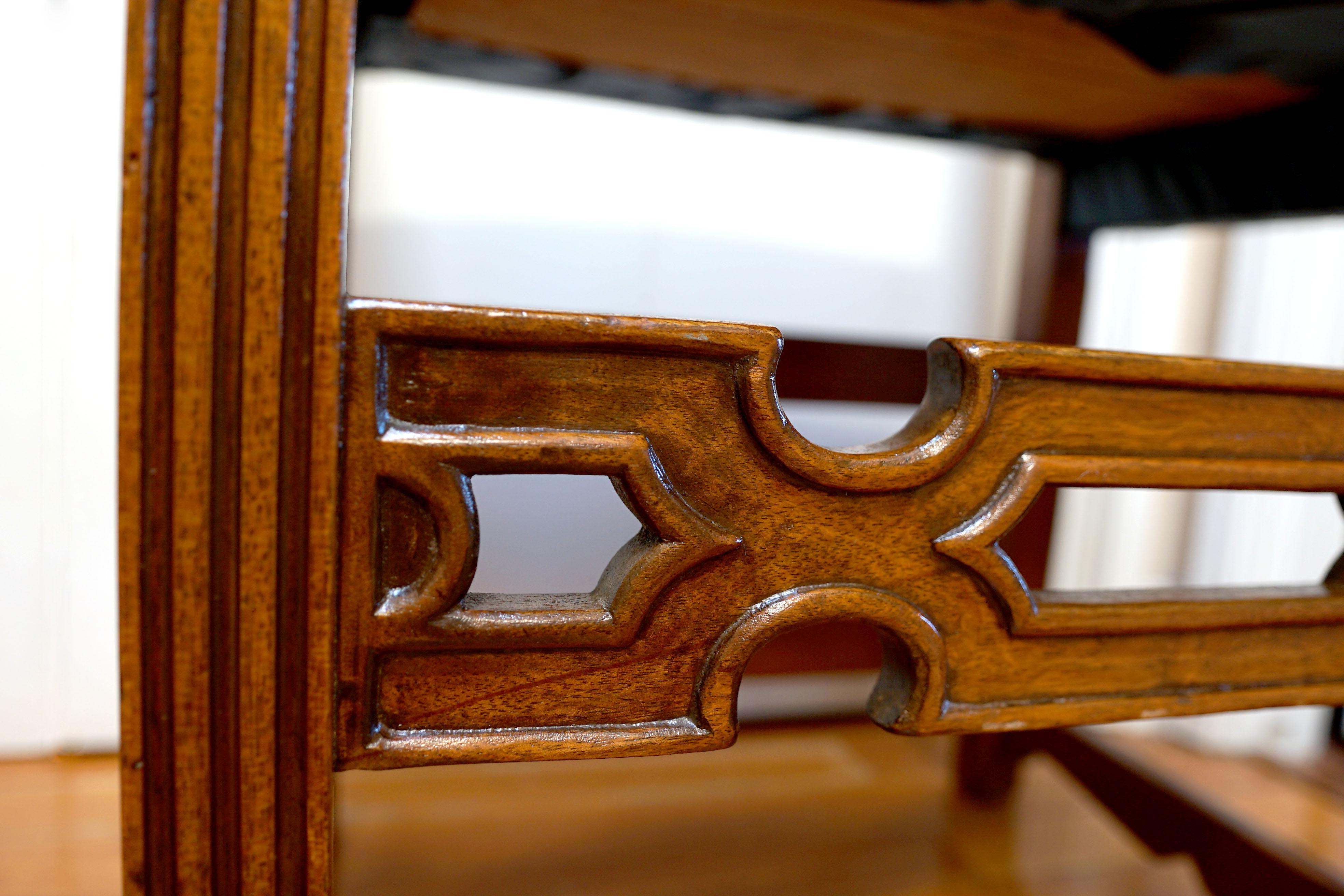 Poltrona inglese Regency del XIX secolo in Oak in vendita 1