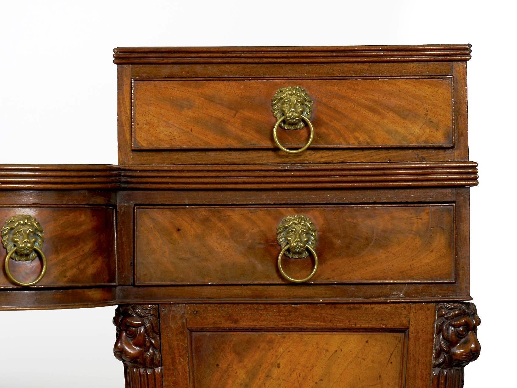 antique regency sideboard