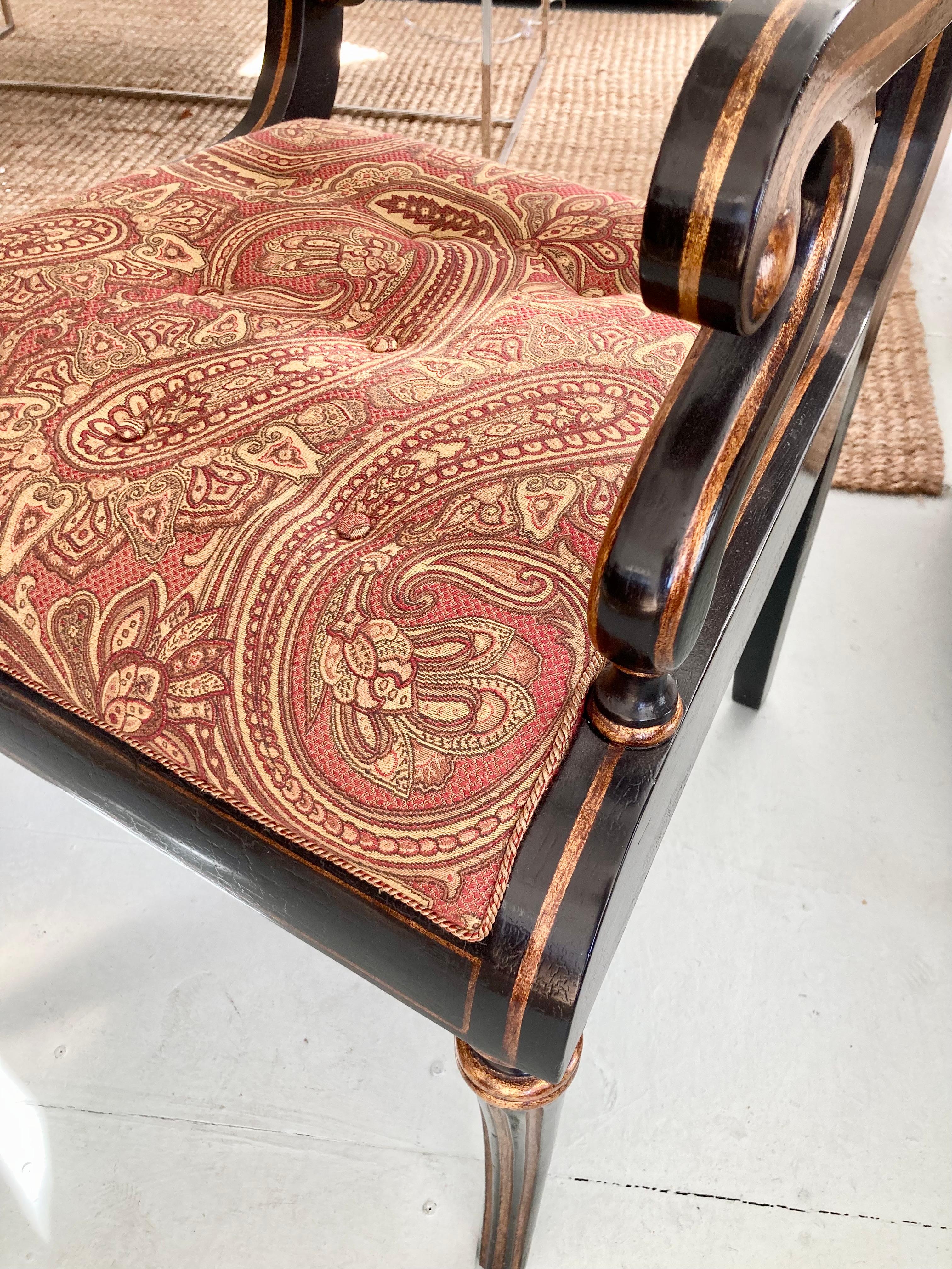 English Regency Arm Chair For Sale 5