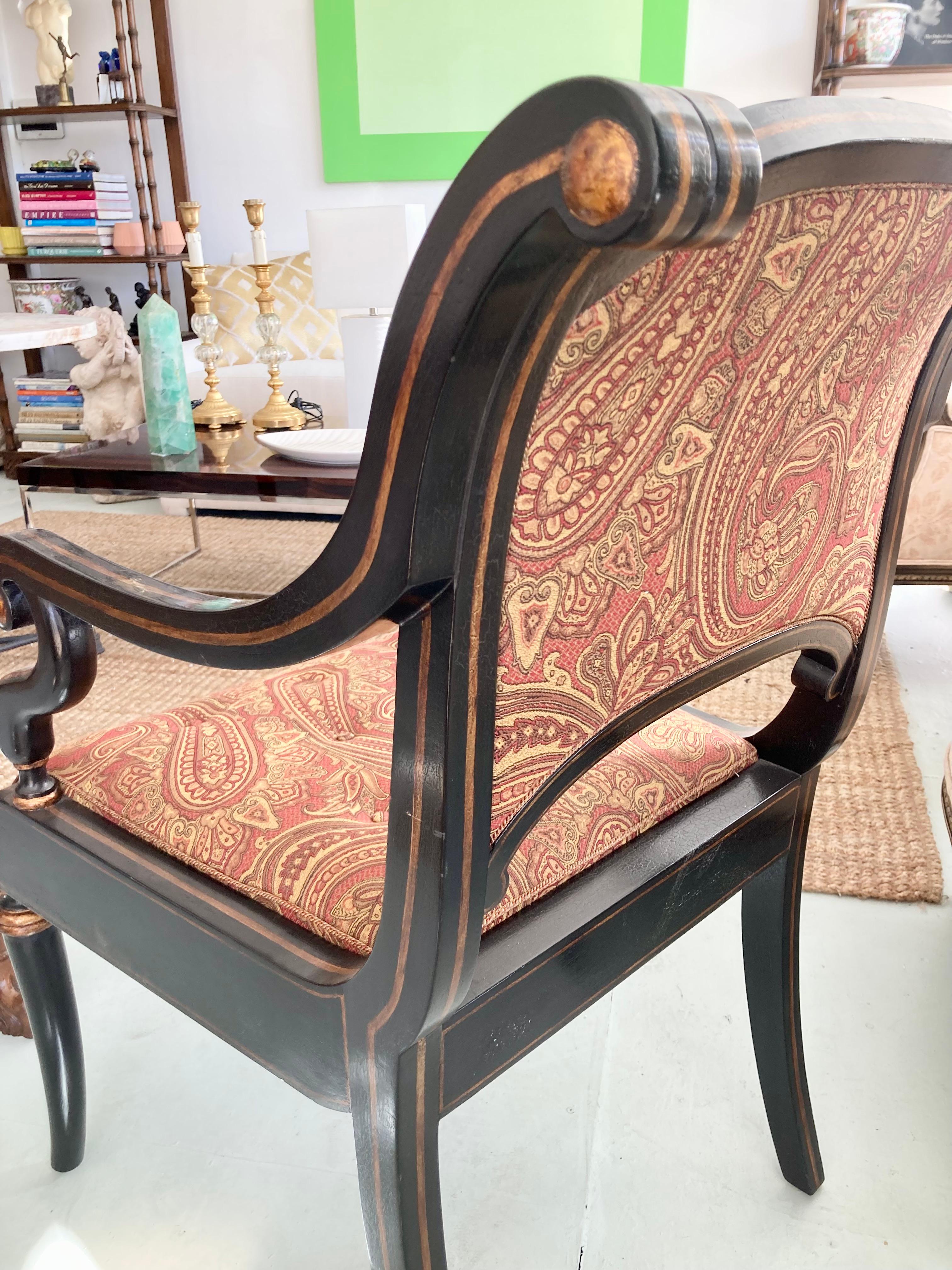 English Regency Arm Chair For Sale 7