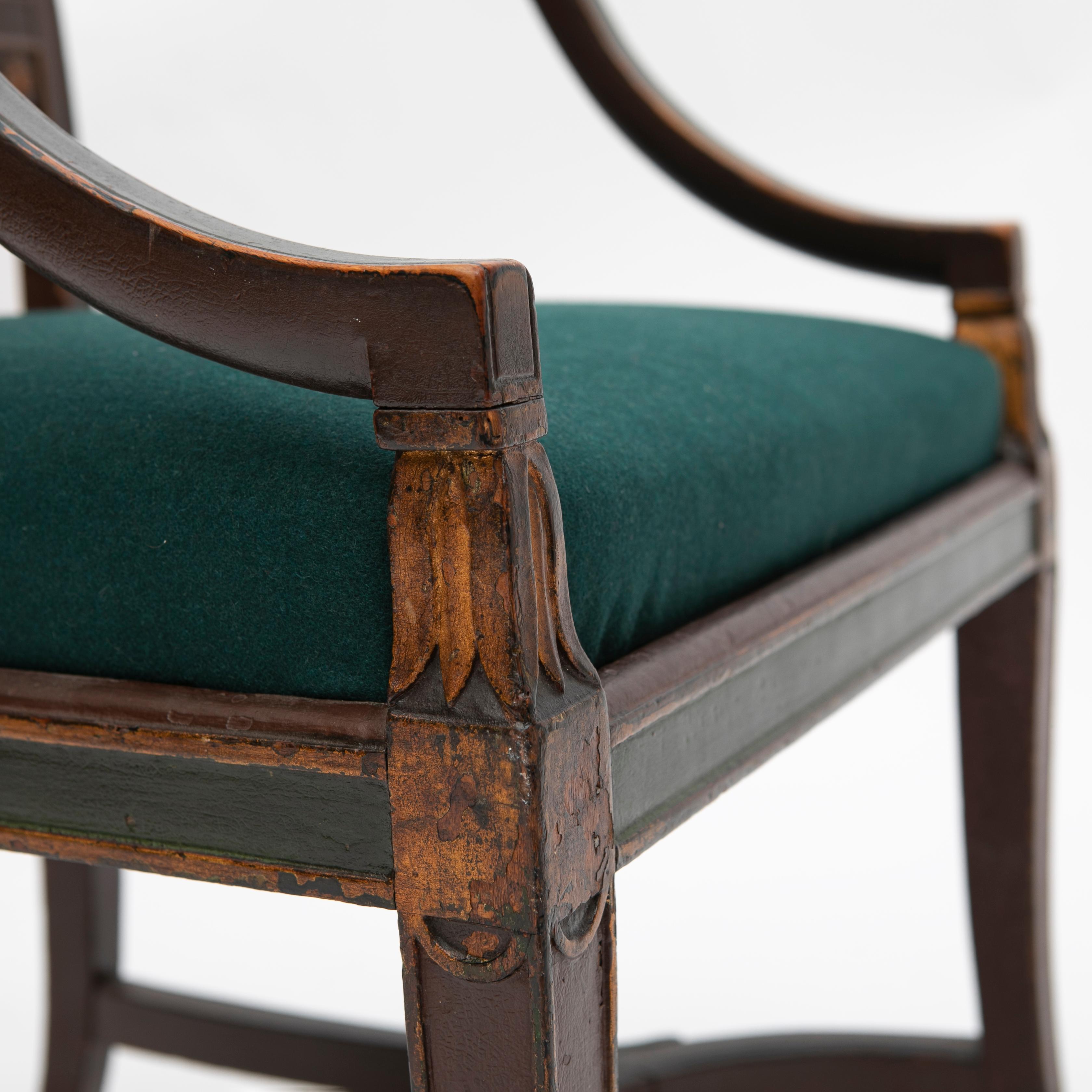 English Regency Arm Chair For Sale 2