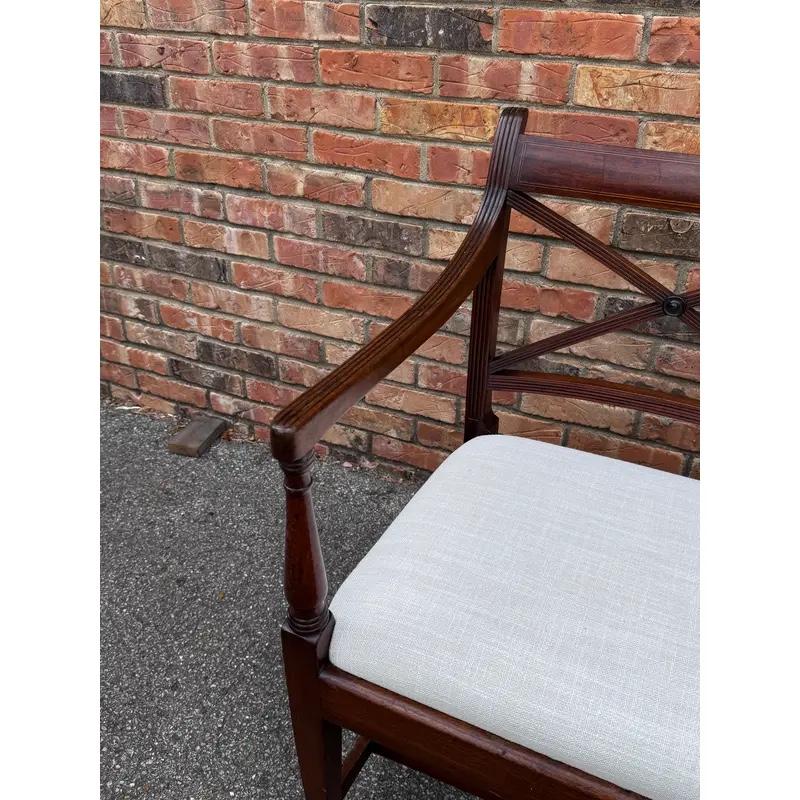English Regency Bench for Two For Sale 2